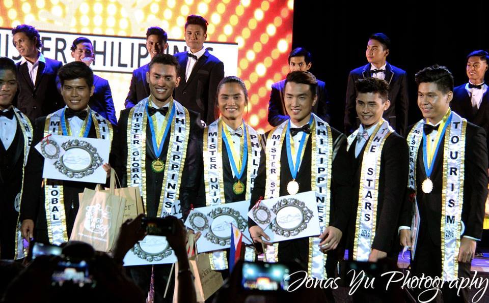 Mister Philippines 2016 winners. (Photo by Jonas Yu)
