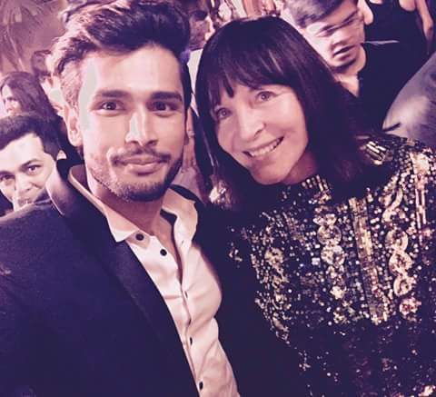 Mister World India with Julia Morley