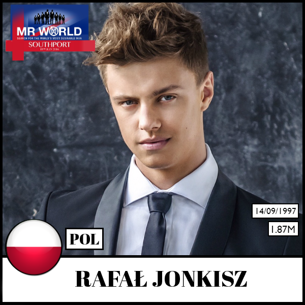 RAFAL JONKISZ | MR WORLD POLAND 2016