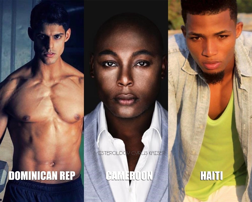 DOMINICAN REPUBLIC, CAMEROON AND HAITI ARE OUT IN THE MR WORLD 2016 COMPETITION