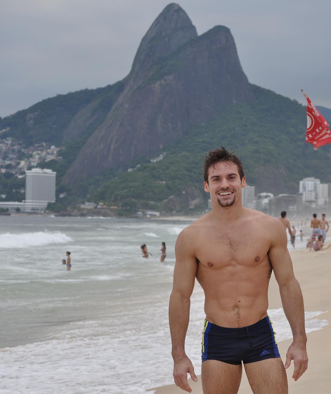 Sam Mikulak - USA Gymnastics (Photo taken in Brazil) .