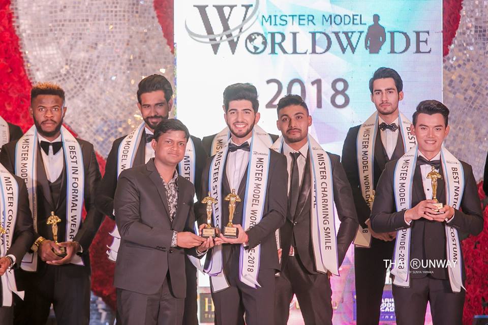 Mr Armenia, Edik Karapetyan won Style Icon award at Mister Model Worldwide 2018 contest.