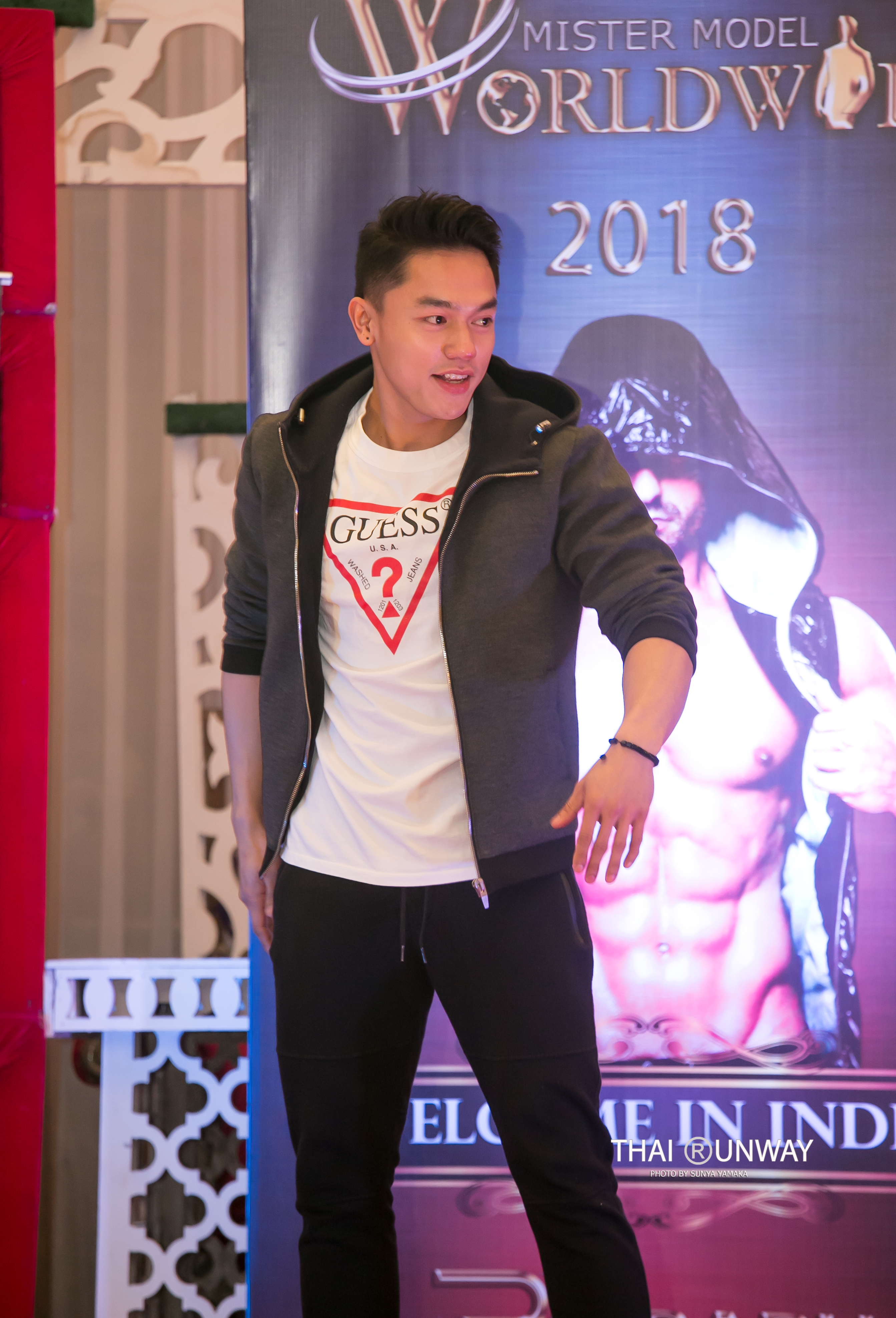 Carlo Pasion during the talent segment of Mister Model Worldwide 2018 competition. Picture by Thai Runway / Sunya Yamaka