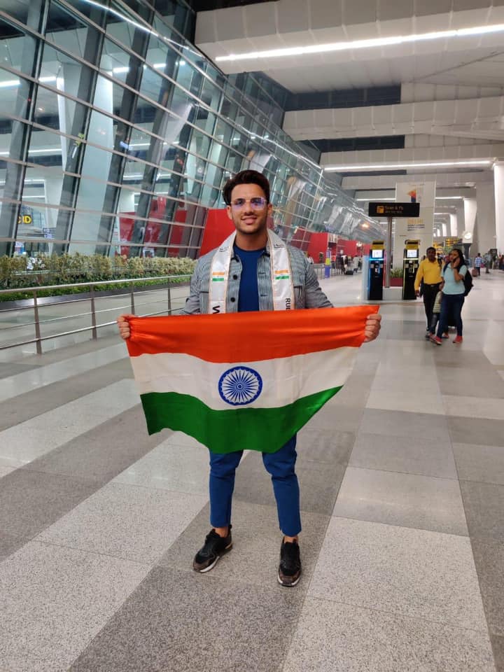 Rishabh Chaudhary, Rubaru Mr India 2019.