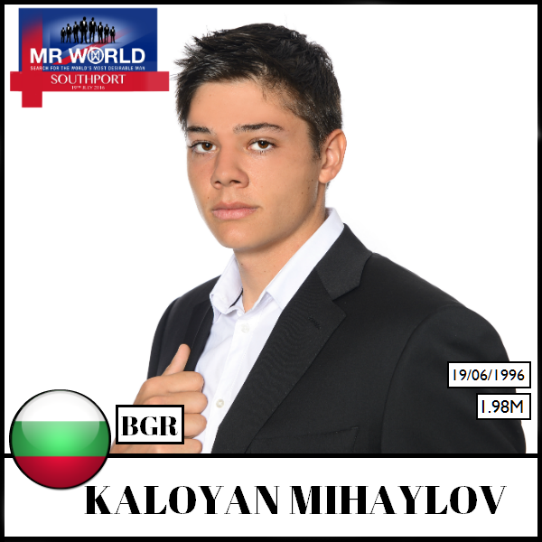 KALOYAN MIHAYLOV IS MR WORLD BULGARIA
