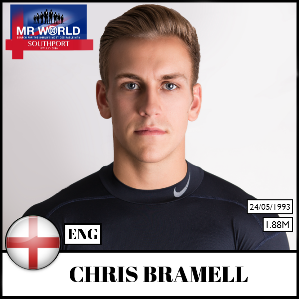 CHRIS BRAMELL | MR WORLD ENGLAND 2016