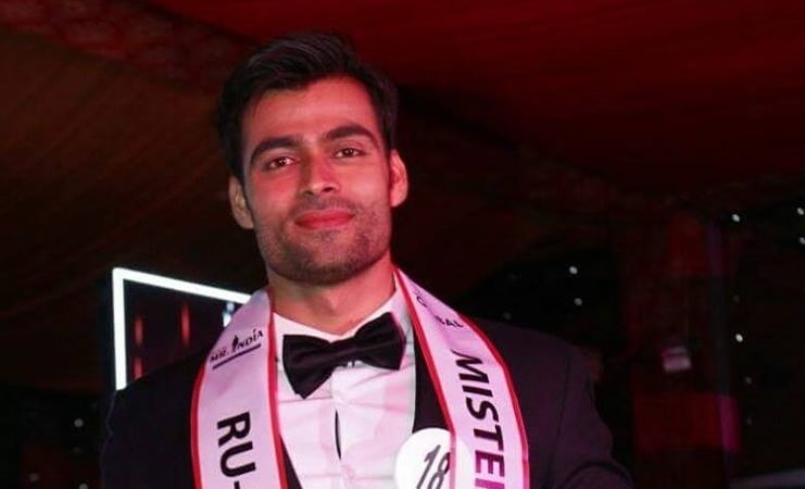 Rubaru Mr India Global 2017, Srikant Dwivedi.