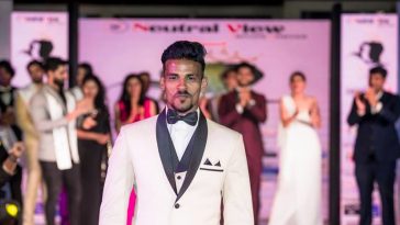 Rahul Rametri, the winner of Mister Goa 2018 contest.