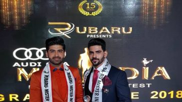 Mister India 2017, Darasing Khurana with Mister India 2018, Balaji Murugadoss